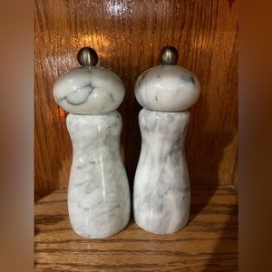 Swiss Mar Marble Salt and Pepper